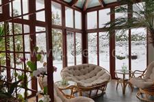 interiér celoročně uživatelné zimní zahrady AZ EKOTHERM