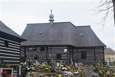 Dřevěný kostelík ve Slavoňově